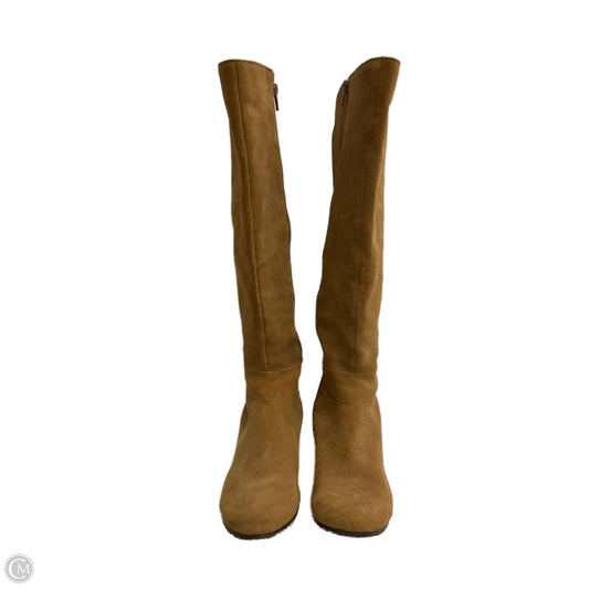 Boots Knee Heels By Kenneth Cole Reaction In Tan, Size: 7.5