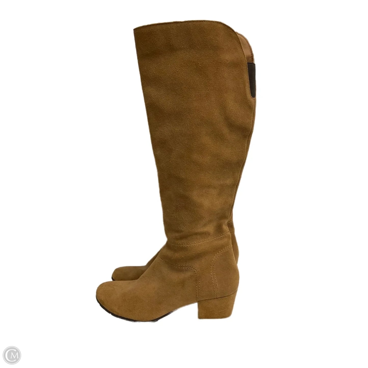 Boots Knee Heels By Kenneth Cole Reaction In Tan, Size: 7.5