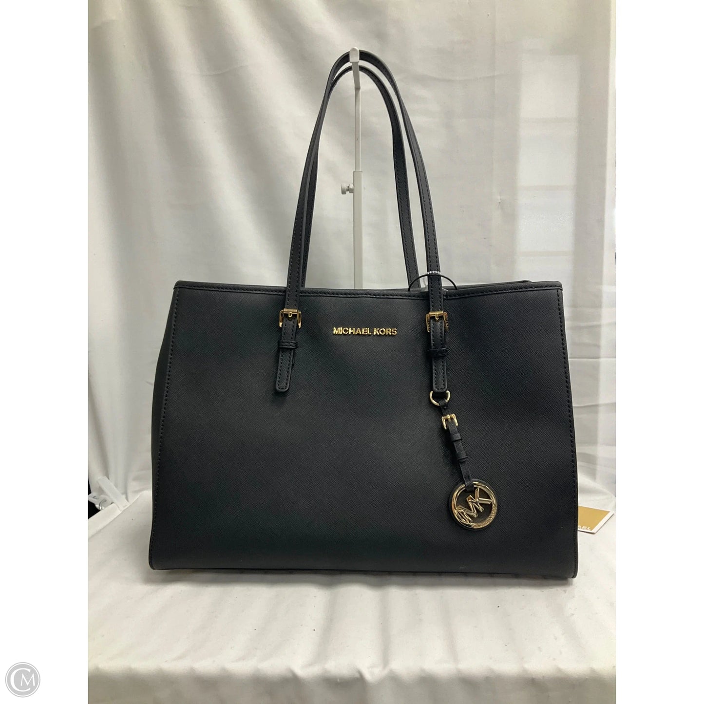 Handbag Leather By Michael By Michael Kors, Size: Medium