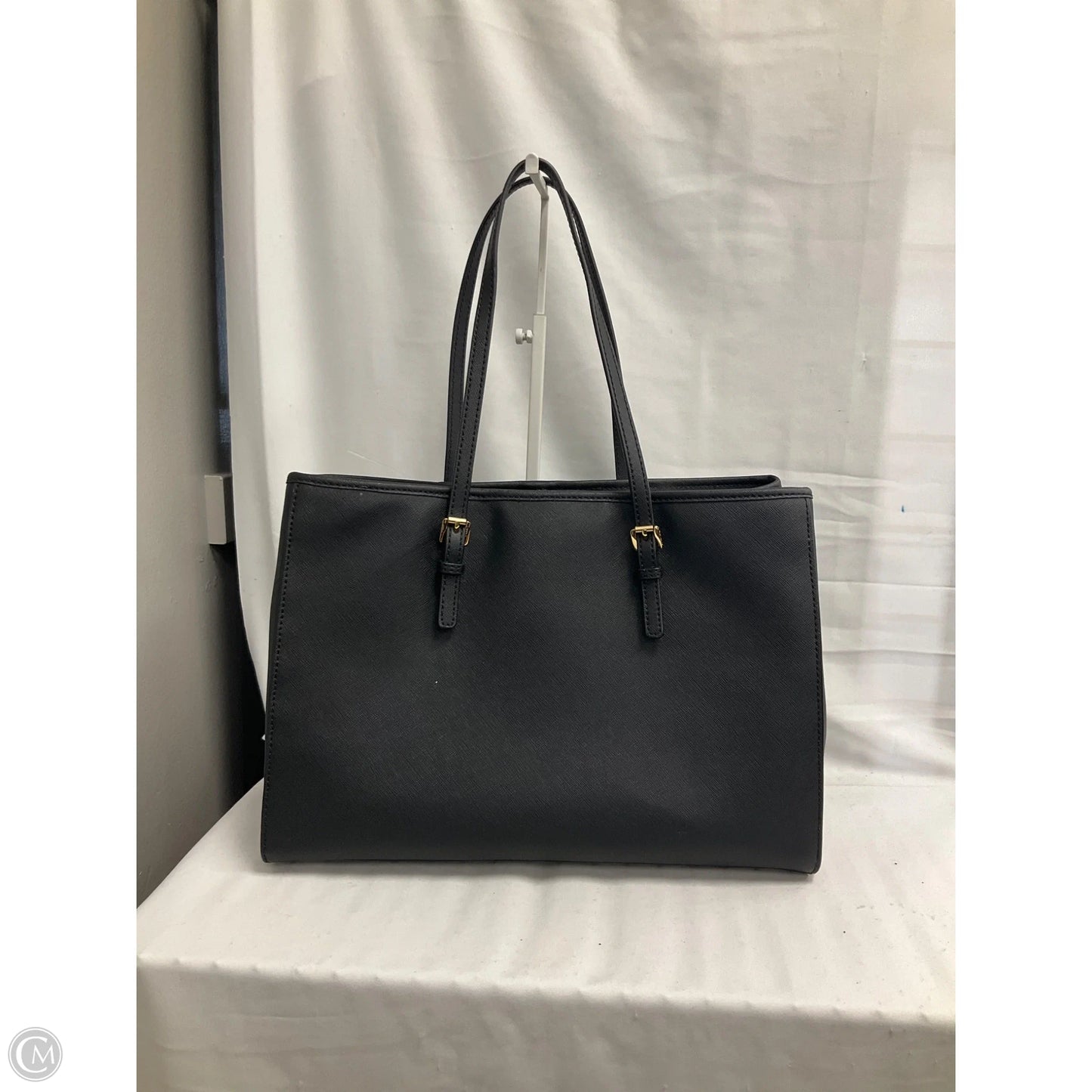 Handbag Leather By Michael By Michael Kors, Size: Medium