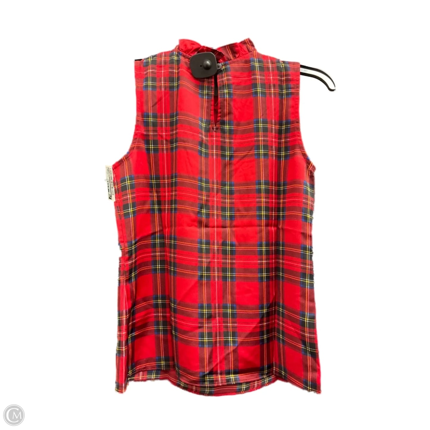 Top Sleeveless By J. Crew In Red, Size: Xs