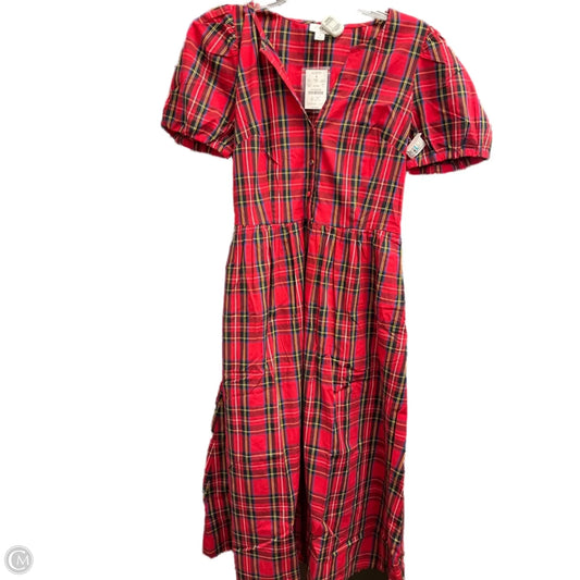 Dress Casual Short By J. Crew In Red, Size: S