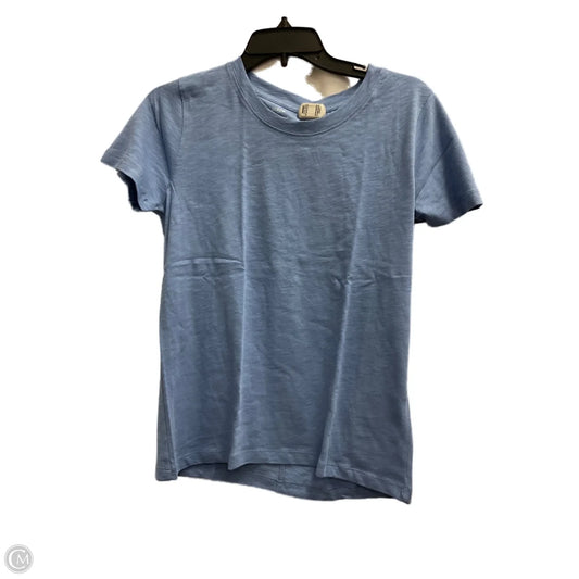 Top Short Sleeve By J. Crew In Blue, Size: S