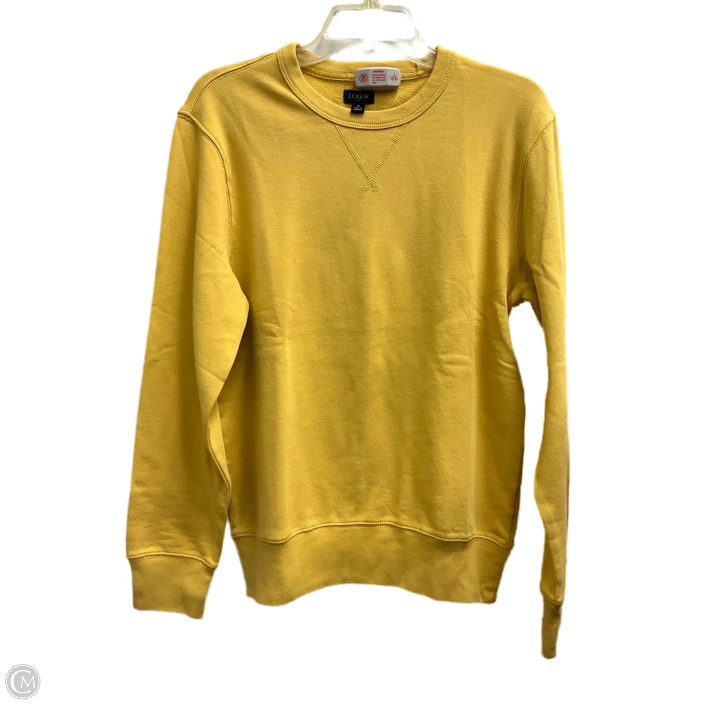 Top Long Sleeve By J. Crew In Yellow, Size: S