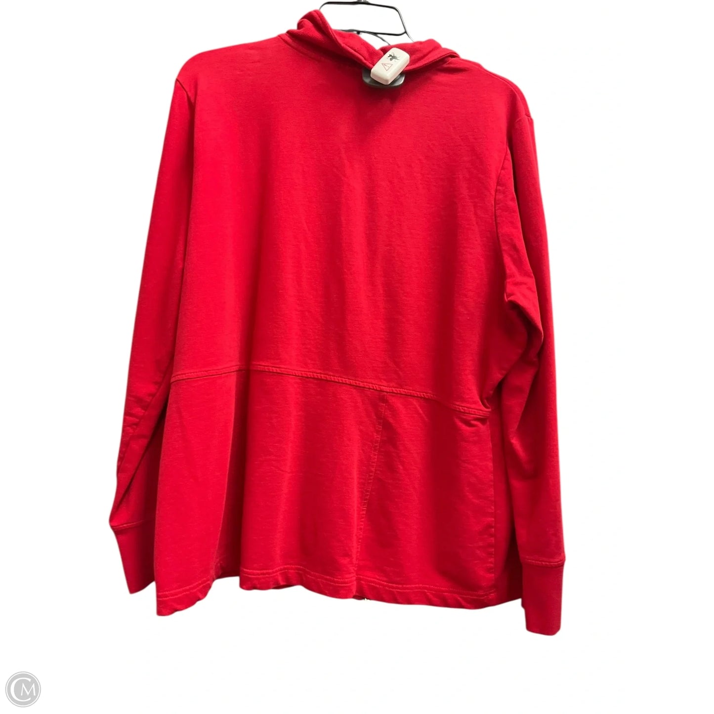 Top 3/4 Sleeve By Zenergy By Chicos In Red, Size: Xl