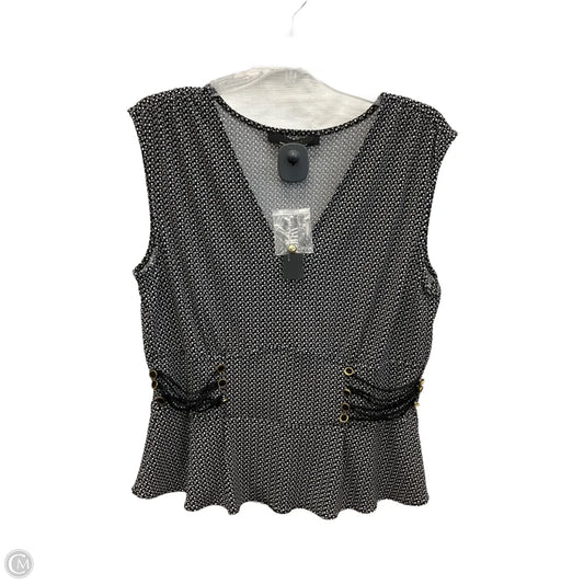 Top Sleeveless By White House Black Market In Black, Size: L