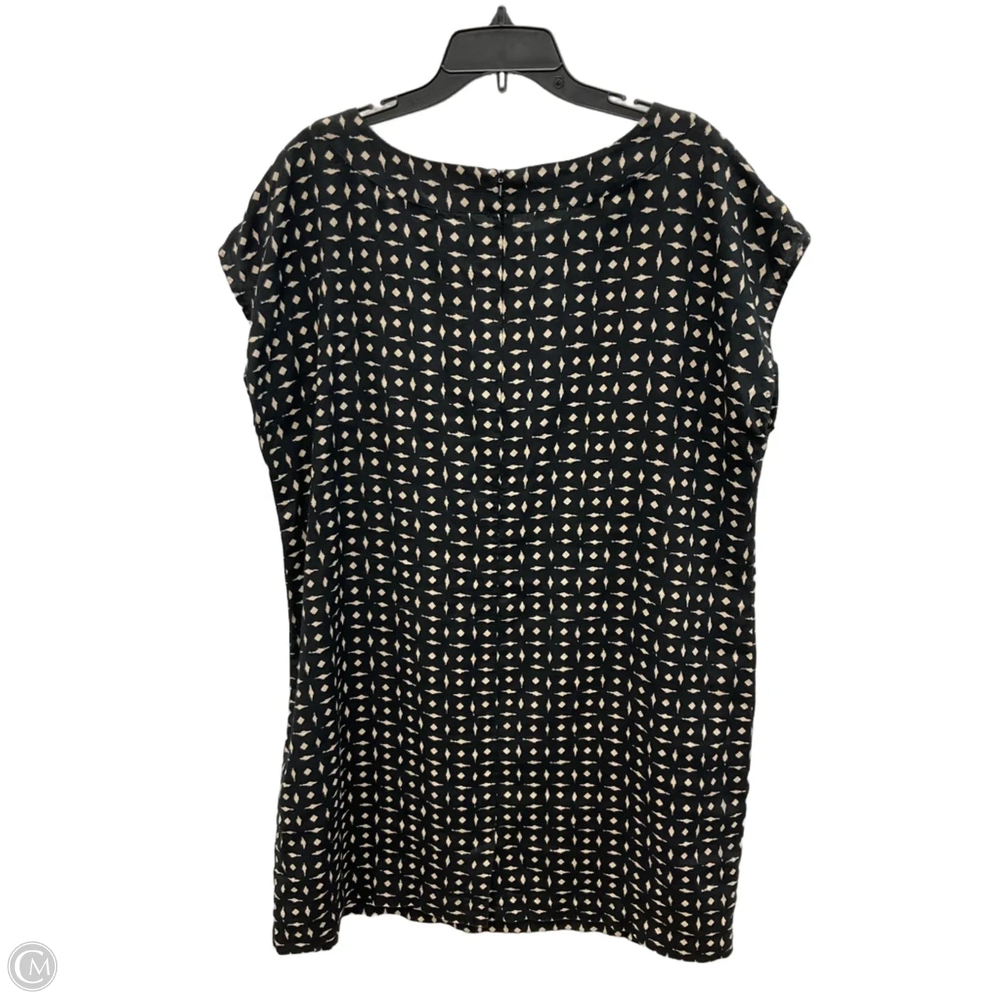 Dress Casual Short By J. Jill In Black & Cream, Size: Xl