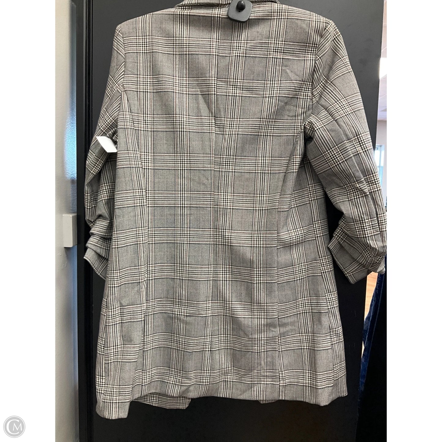 Blazer By Rachel Zoe In Plaid Pattern, Size: S