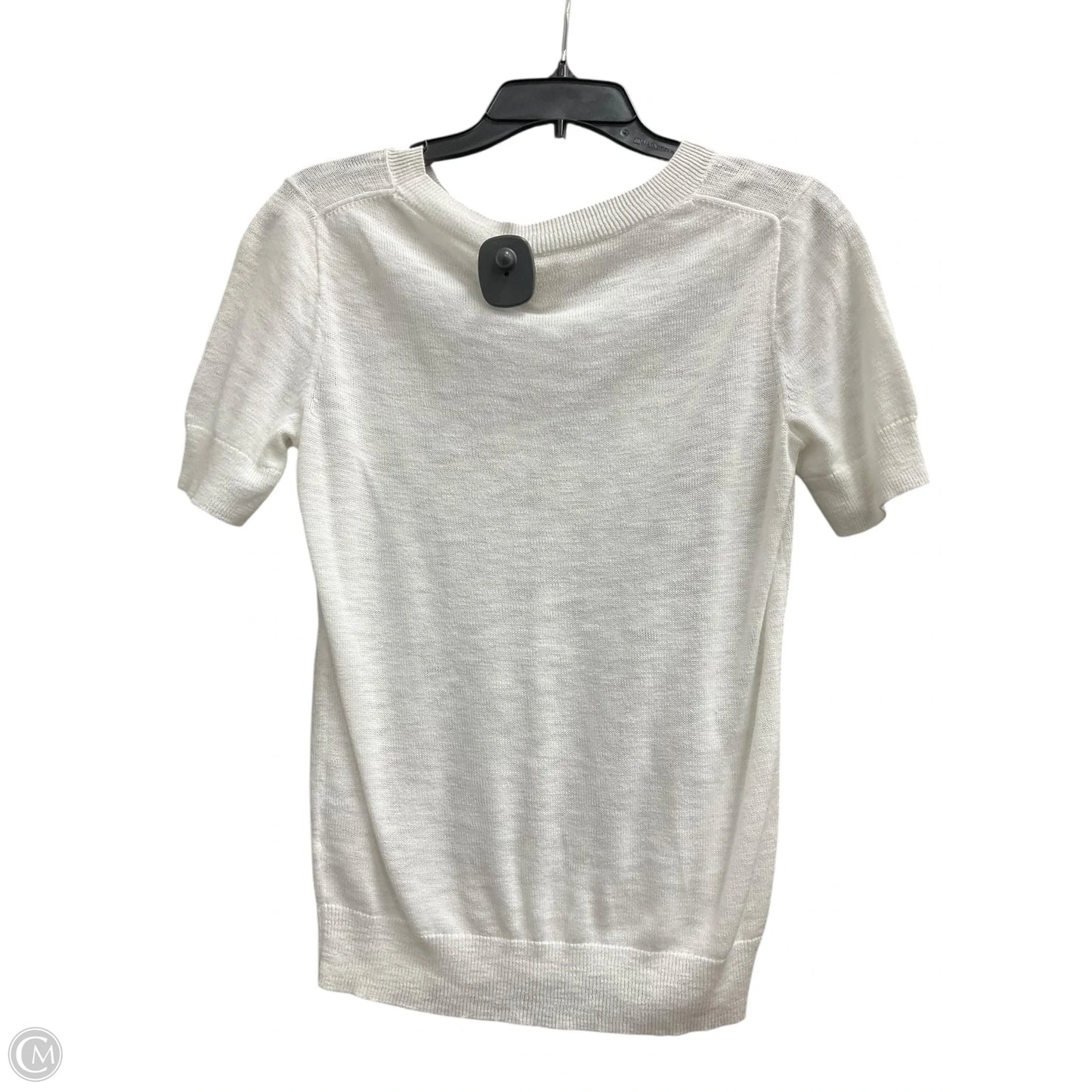 Top Short Sleeve By J. Crew In White, Size: S