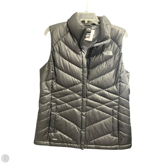 Vest Puffer & Quilted By The North Face In Grey, Size: L