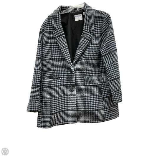 Coat Peacoat By Old Navy In Black & Grey, Size: Xl