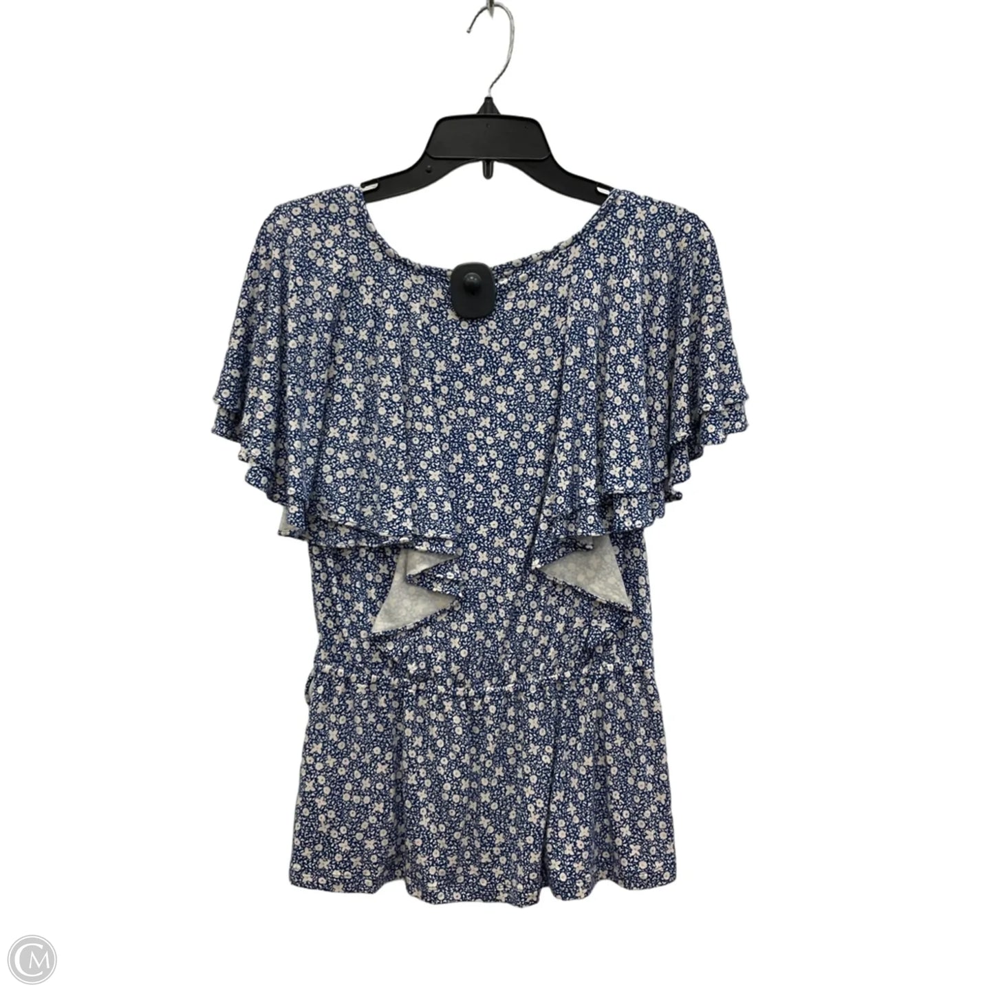 Top Sleeveless By Lauren By Ralph Lauren In Floral Print, Size: M
