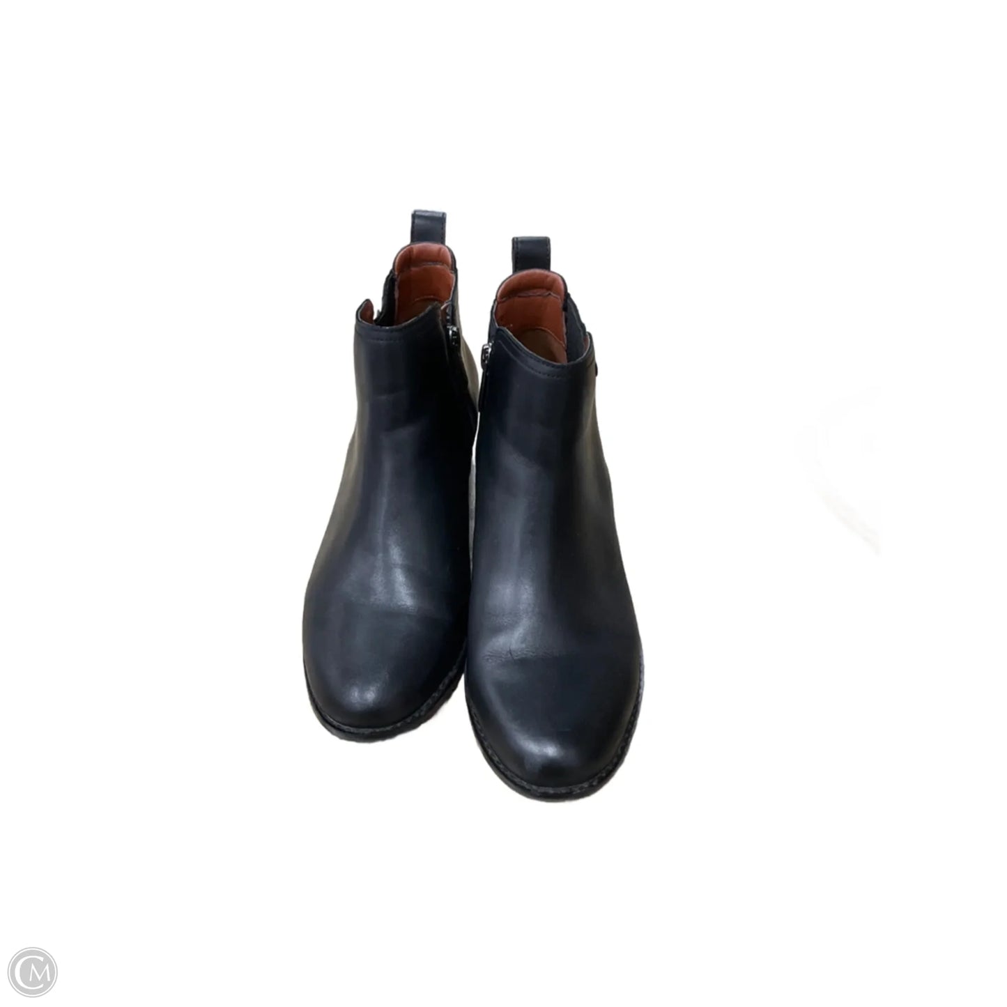 Boots Ankle Heels By Vionic In Black, Size: 6