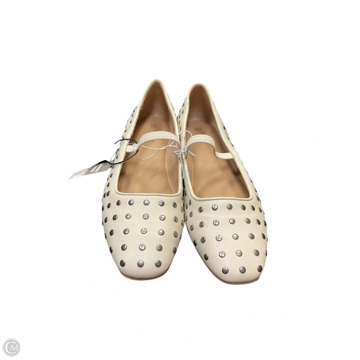 Shoes Flats By Ophelia Roe In White, Size: 11