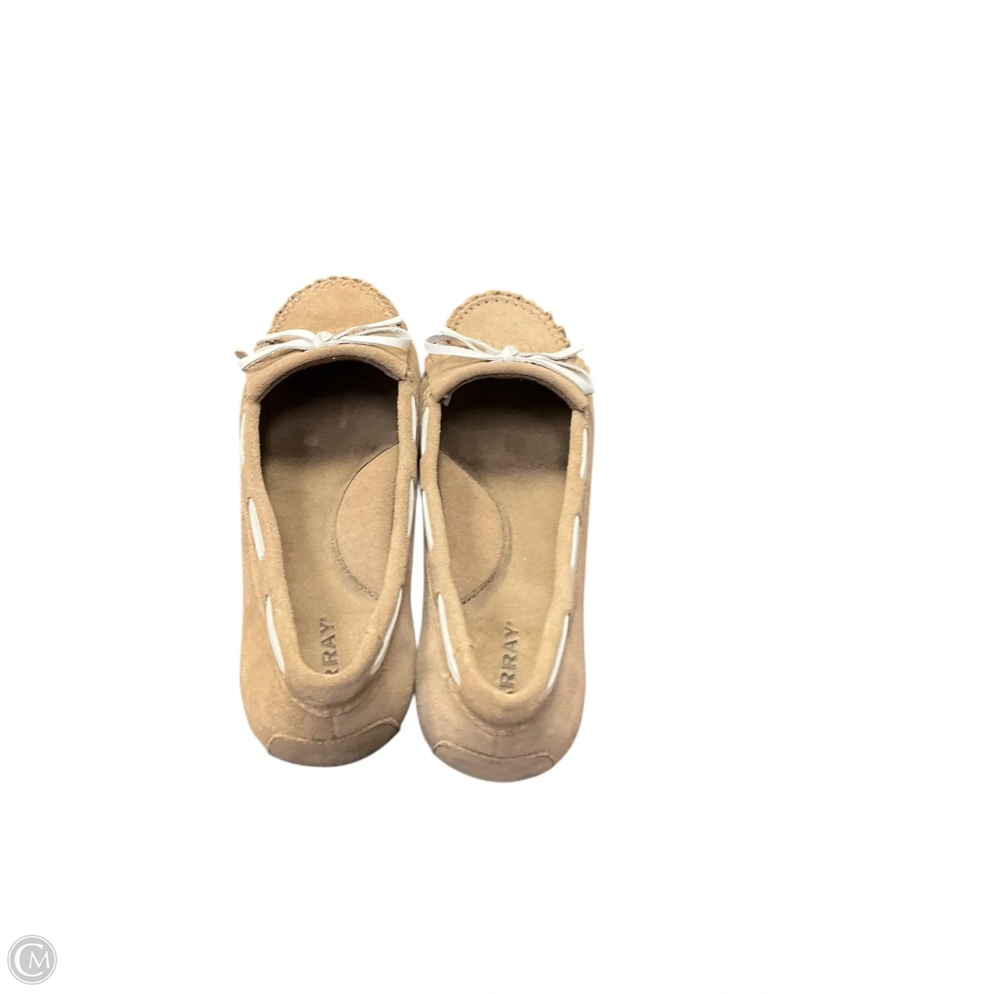 Shoes Flats By Clothes Mentor In Taupe, Size: 9