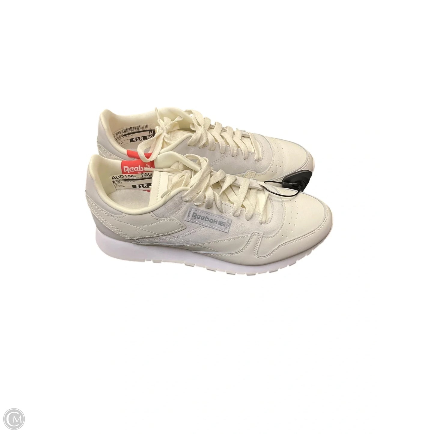 Shoes Athletic By Reebok In White, Size: 10