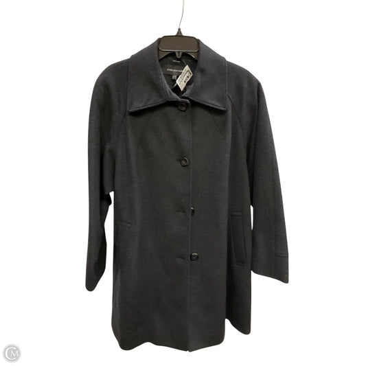 Coat Peacoat By Jones New York In Black, Size: Xl