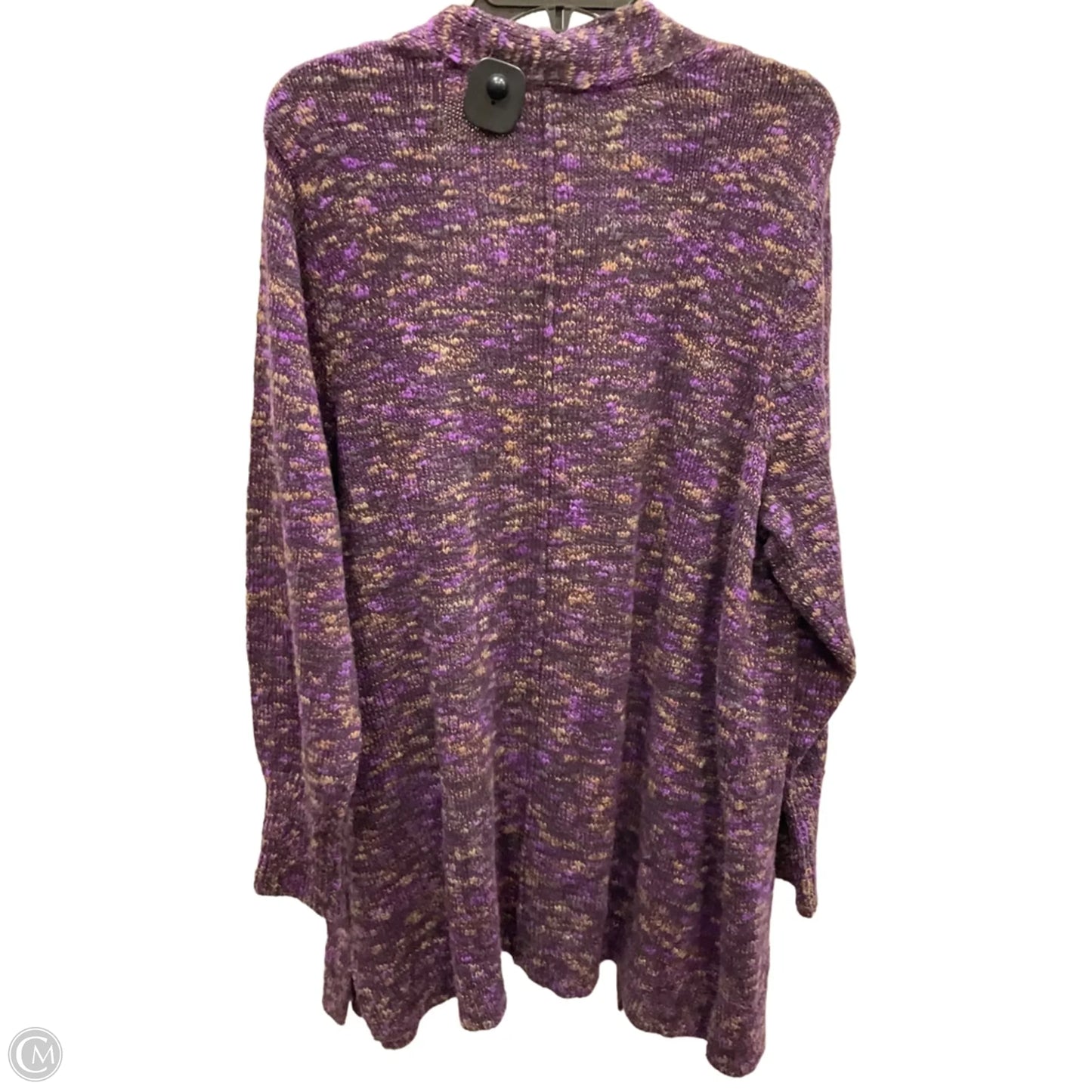 Cardigan By J. Jill In Purple, Size: Xl