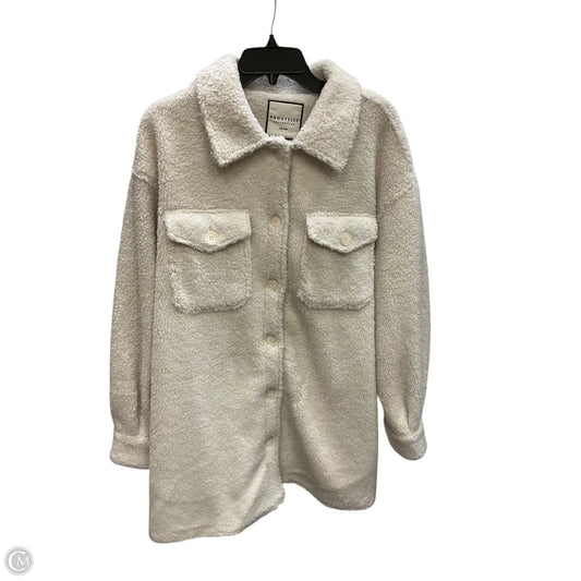 Jacket Shirt By Bagatelle In White, Size: 2x