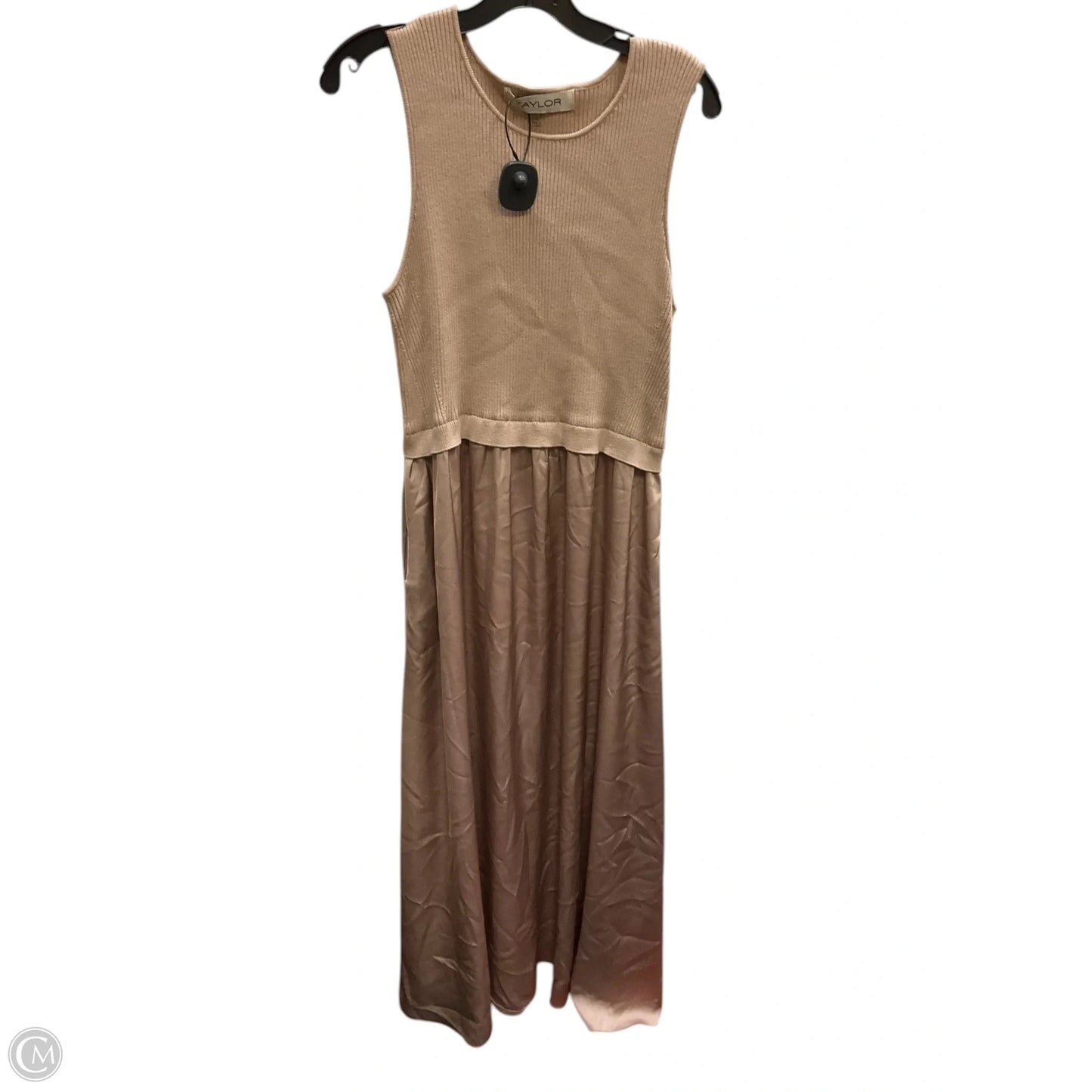 Dress Party Long By Taylor In Taupe, Size: Xl