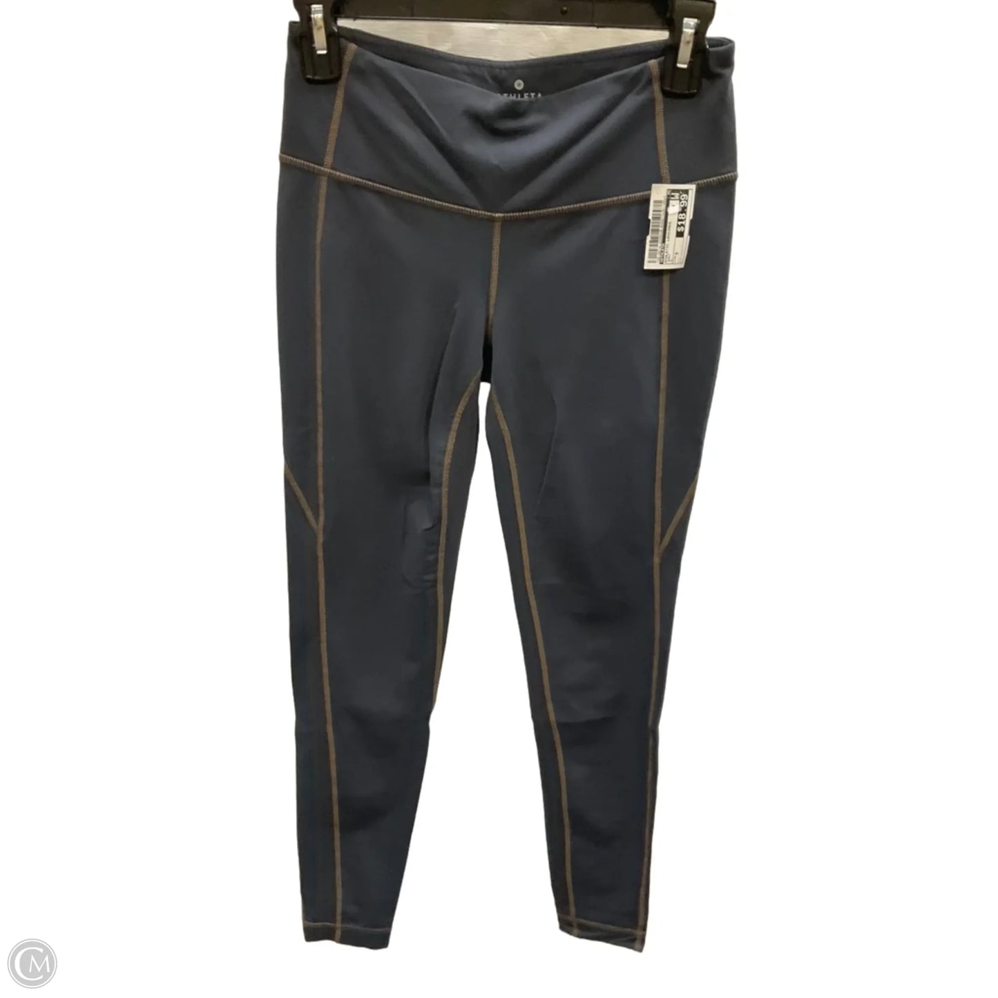 Athletic Leggings By Athleta In Grey, Size: S