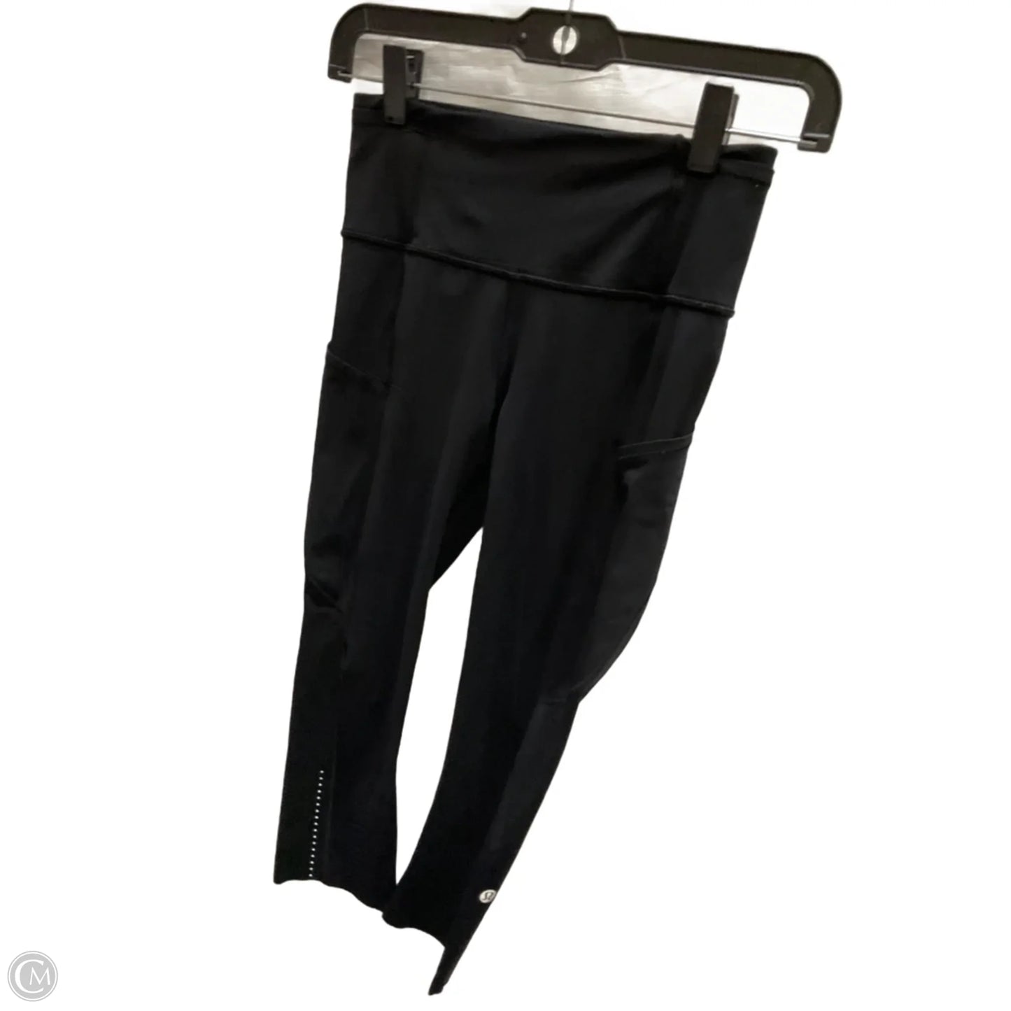 Athletic Capris By Lululemon In Black, Size: 4