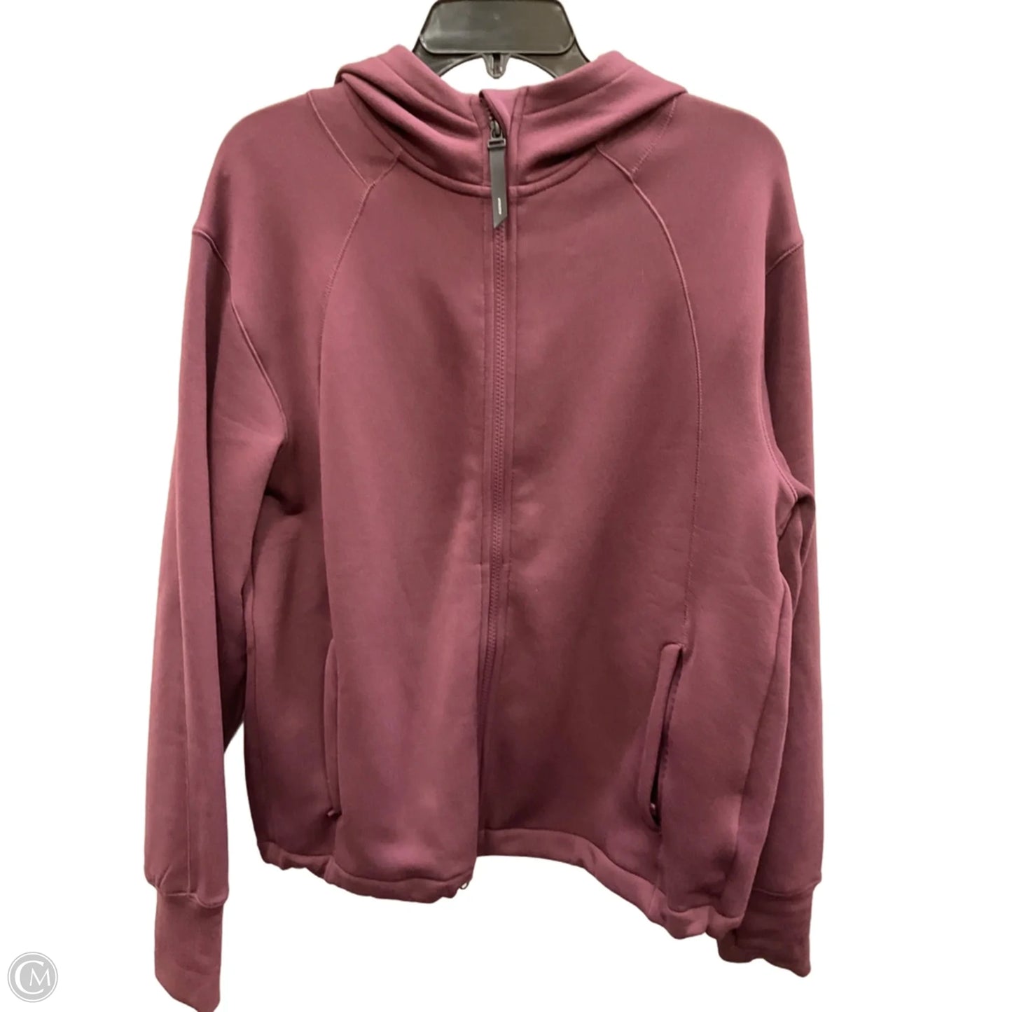 Athletic Jacket By Athleta In Purple, Size: M