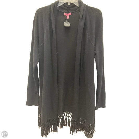Cardigan Designer By Lilly Pulitzer In Black, Size: Xl