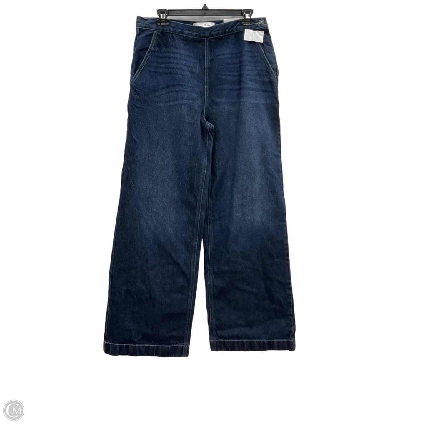 Jeans Wide Leg By Kancan In Blue Denim, Size: 8