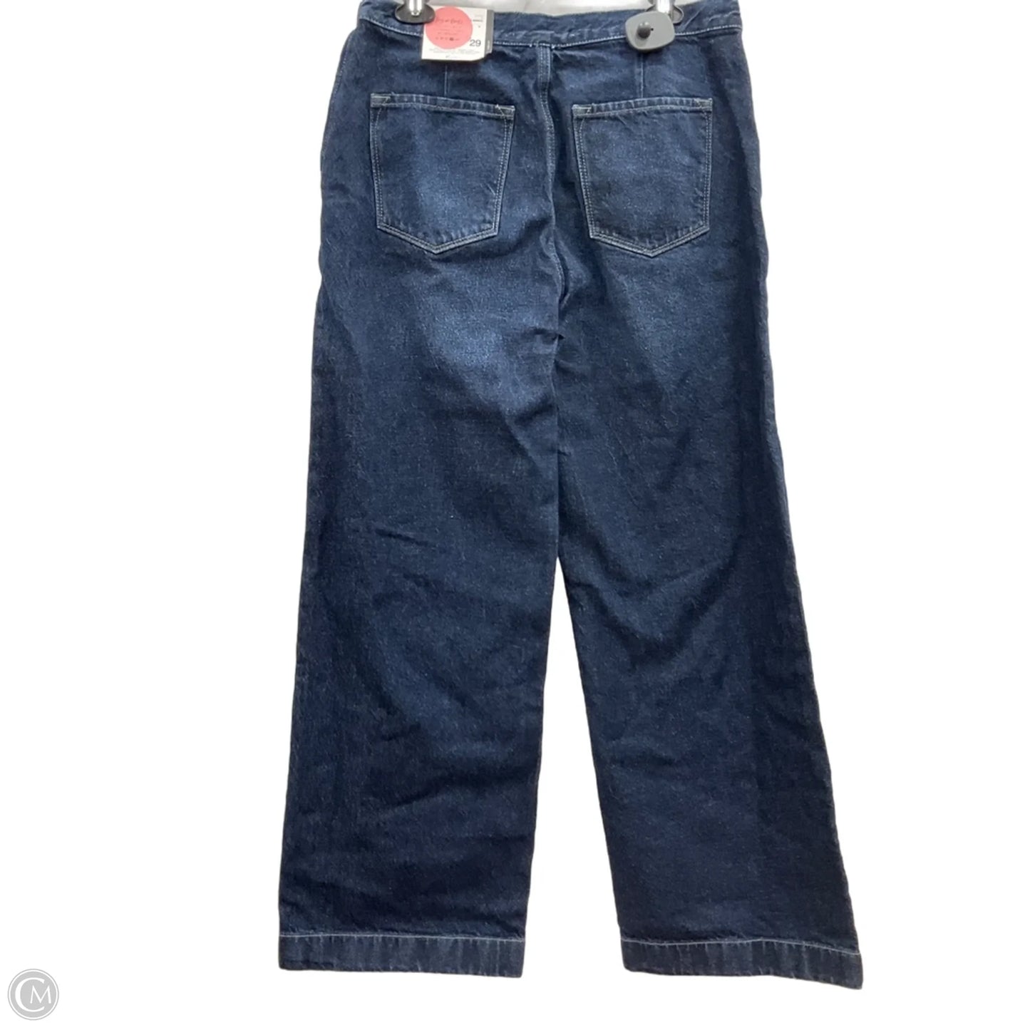 Jeans Wide Leg By Kancan In Blue Denim, Size: 8
