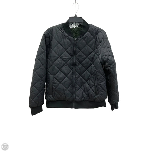 Jacket Puffer & Quilted By Clothes Mentor In Black, Size: L