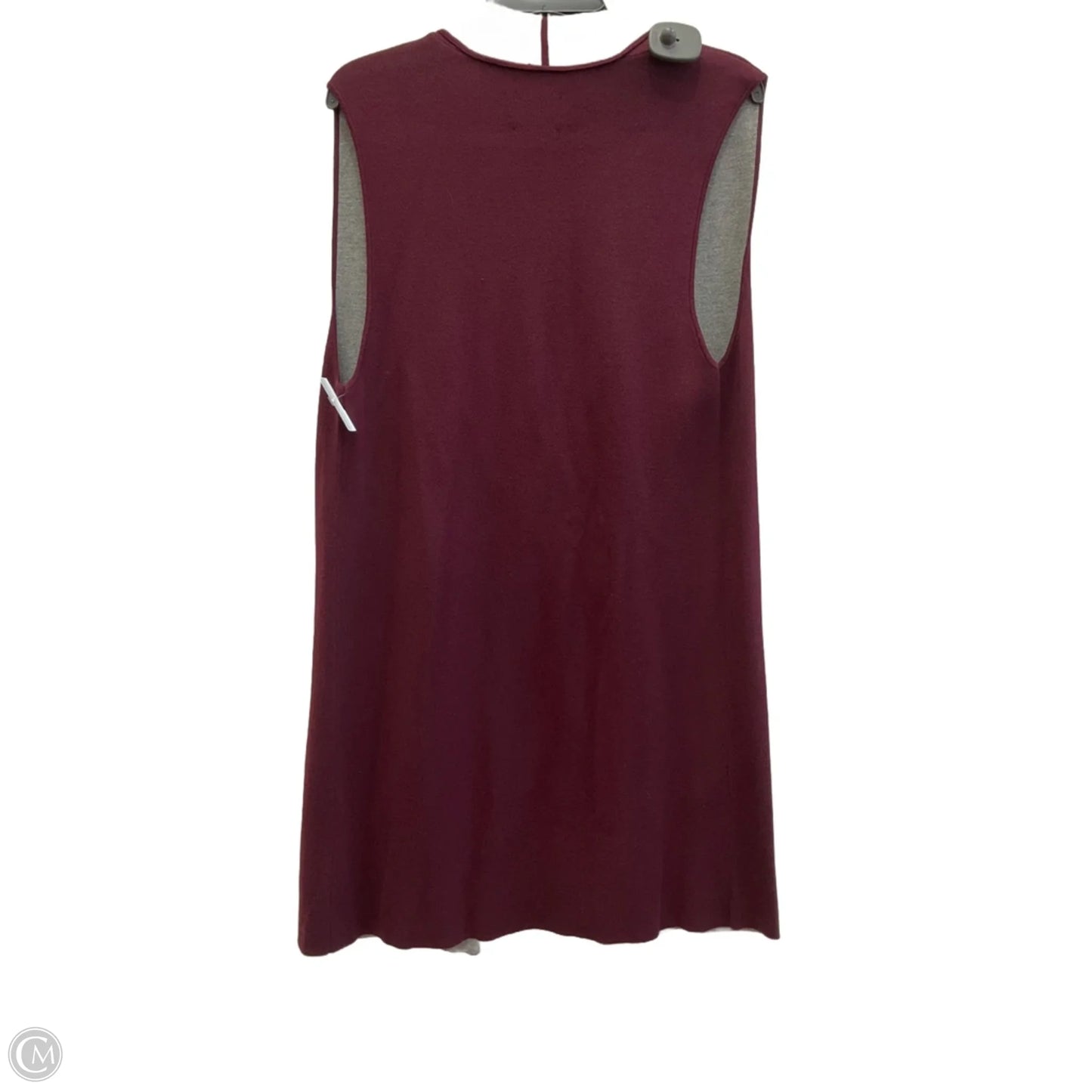 Vest Other By Lysse In Maroon, Size: S