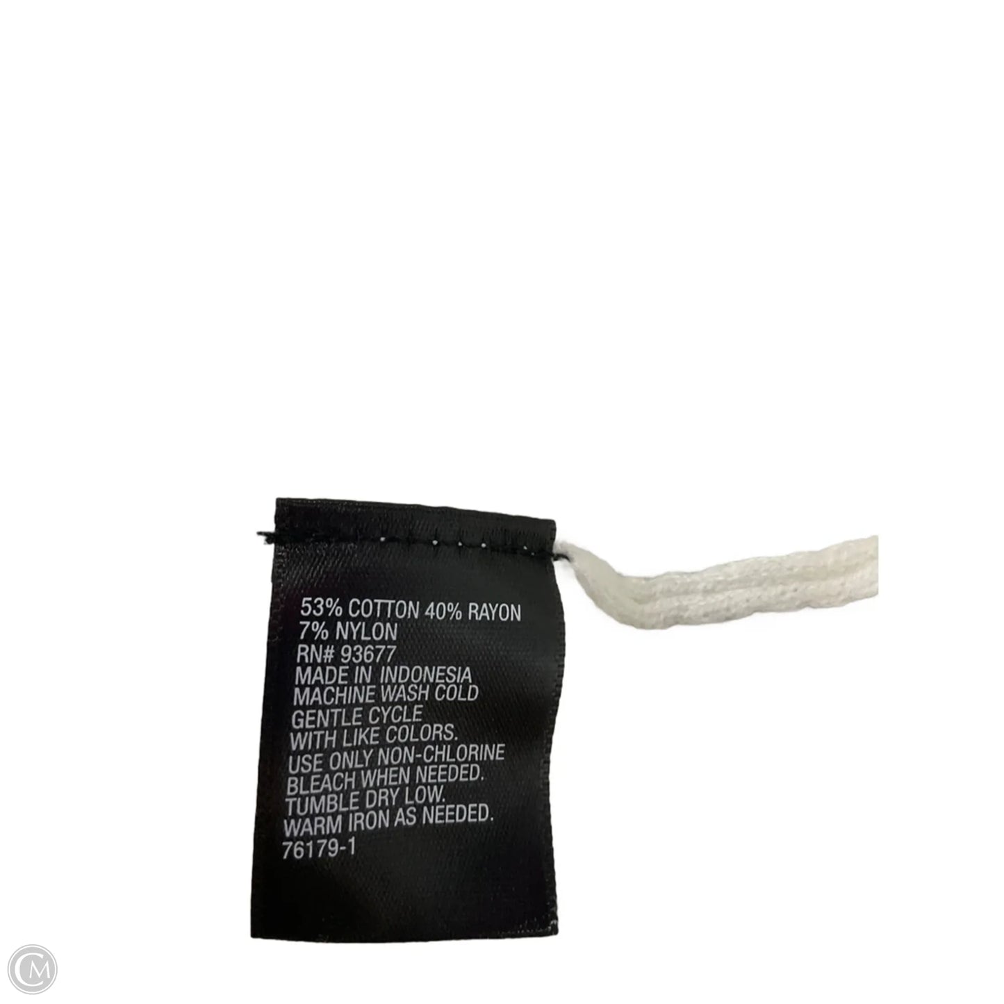 Top Long Sleeve By Worthington In White, Size: Mp