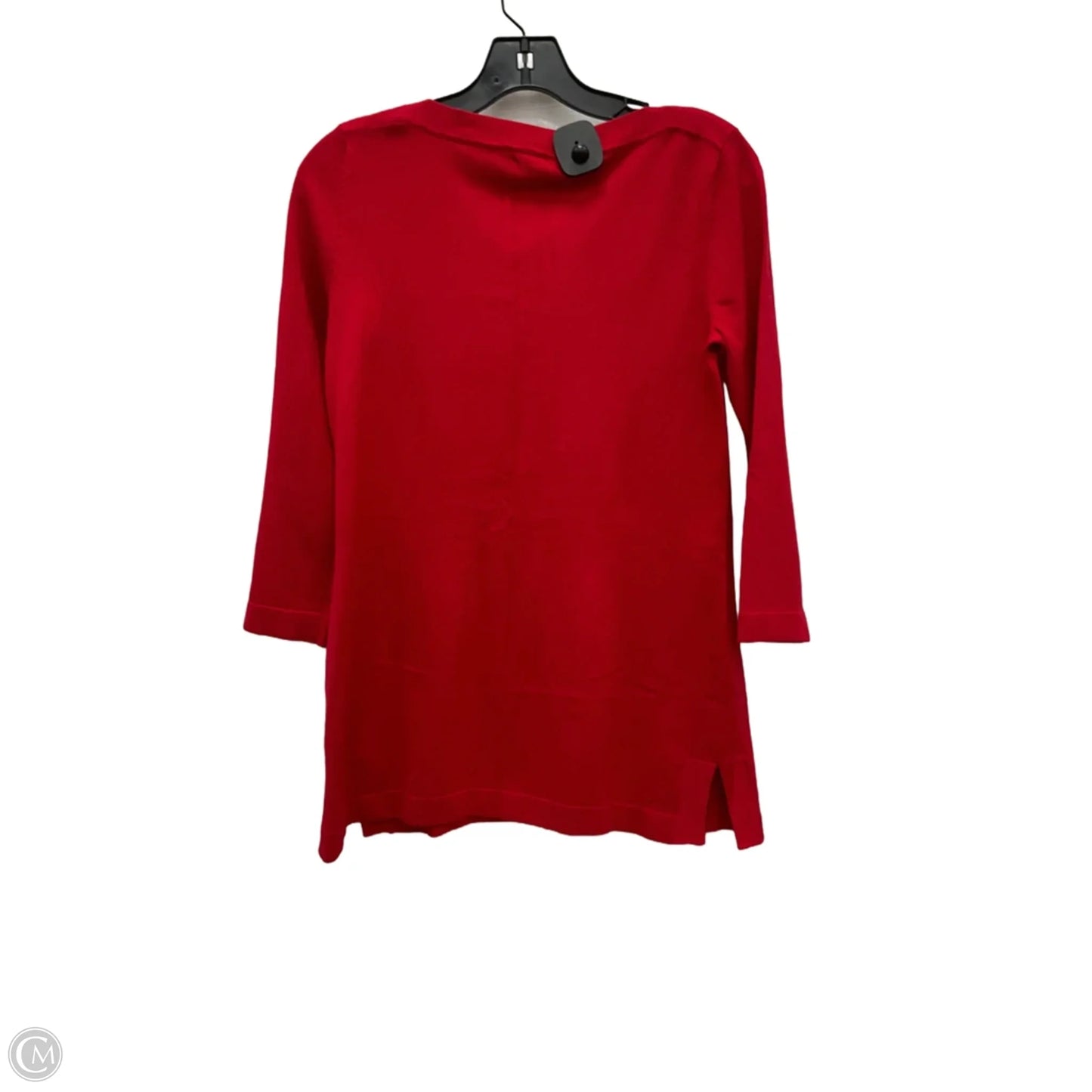 Top Long Sleeve By Cable And Gauge In Red, Size: S