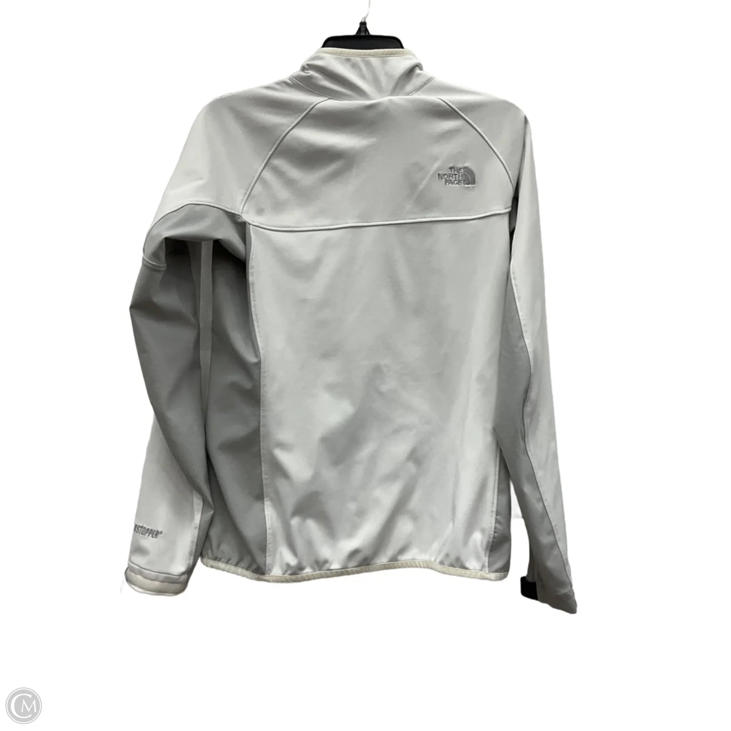 Athletic Jacket By The North Face In White, Size: M