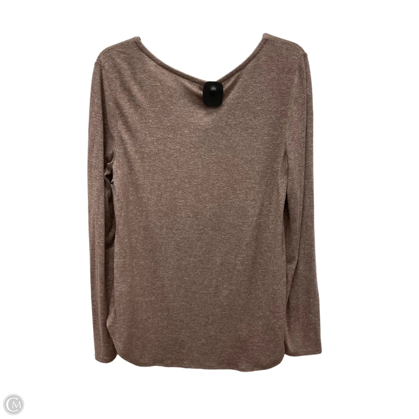 Top Long Sleeve By Old Navy In Brown, Size: M
