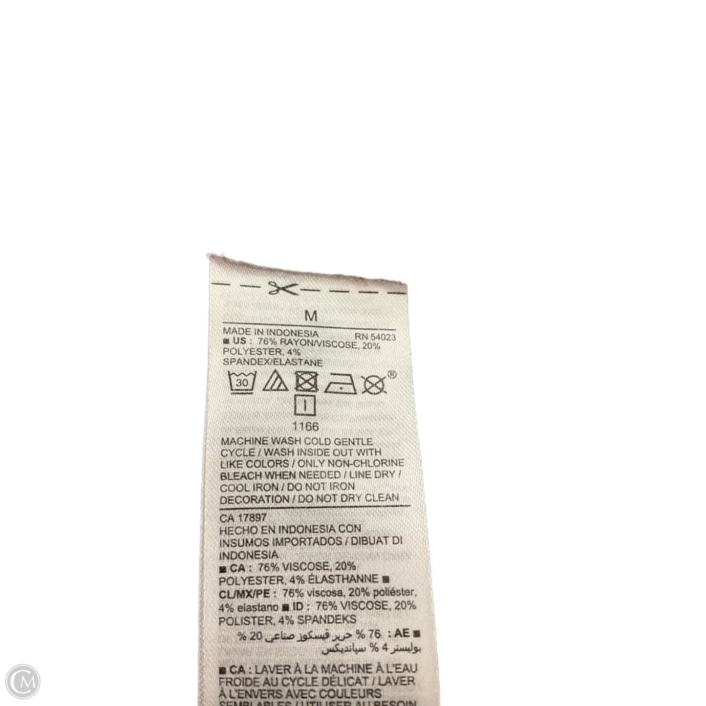 Top Long Sleeve By Old Navy In Brown, Size: M