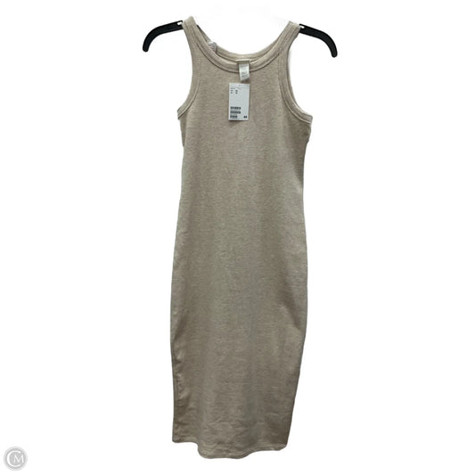 Dress Party Long By H&m In Beige, Size: Xs
