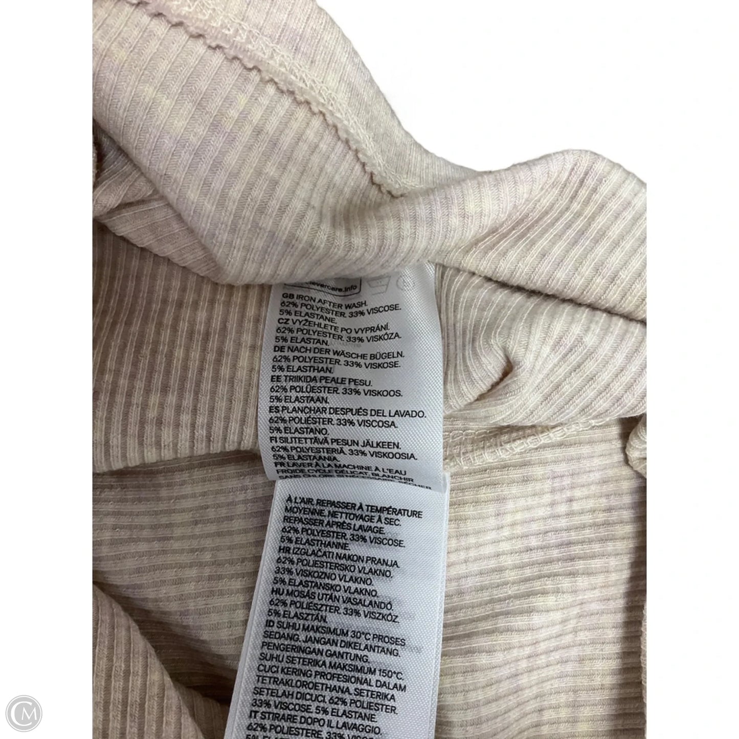 Dress Party Long By H&m In Beige, Size: Xs