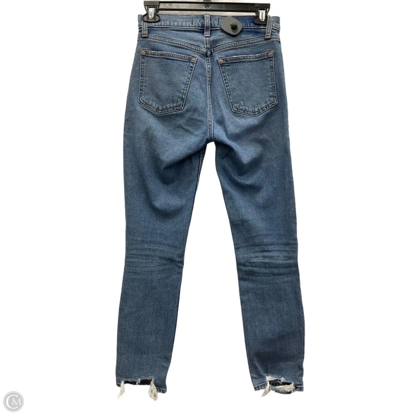 Jeans Skinny By Abercrombie And Fitch In Blue Denim, Size: 2