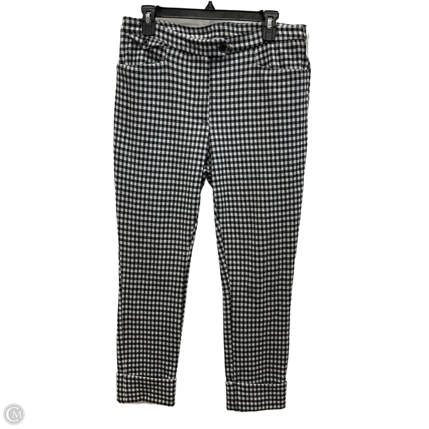 Pants Dress By Anthropologie In Checkered Pattern, Size: 8