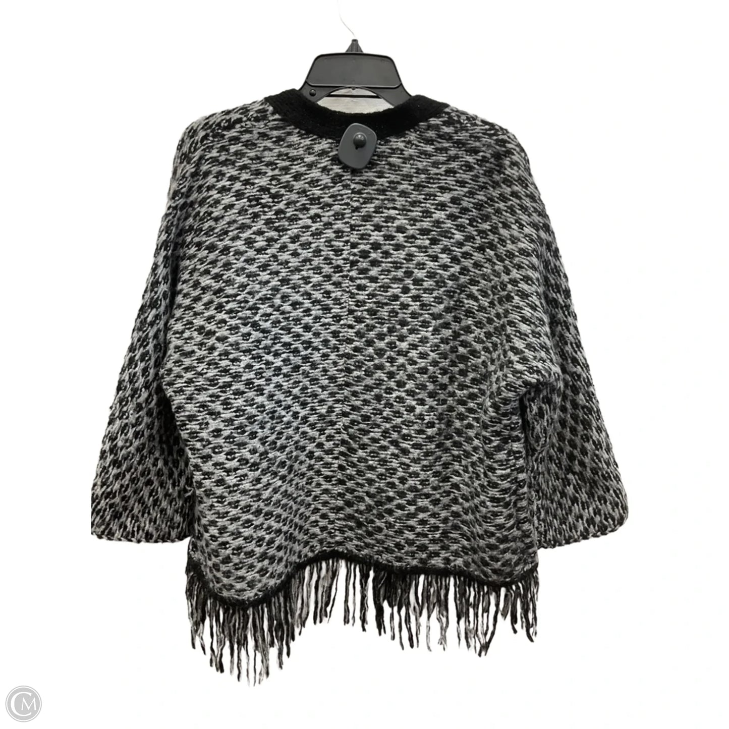Cardigan By Loft In Black & Grey, Size: M
