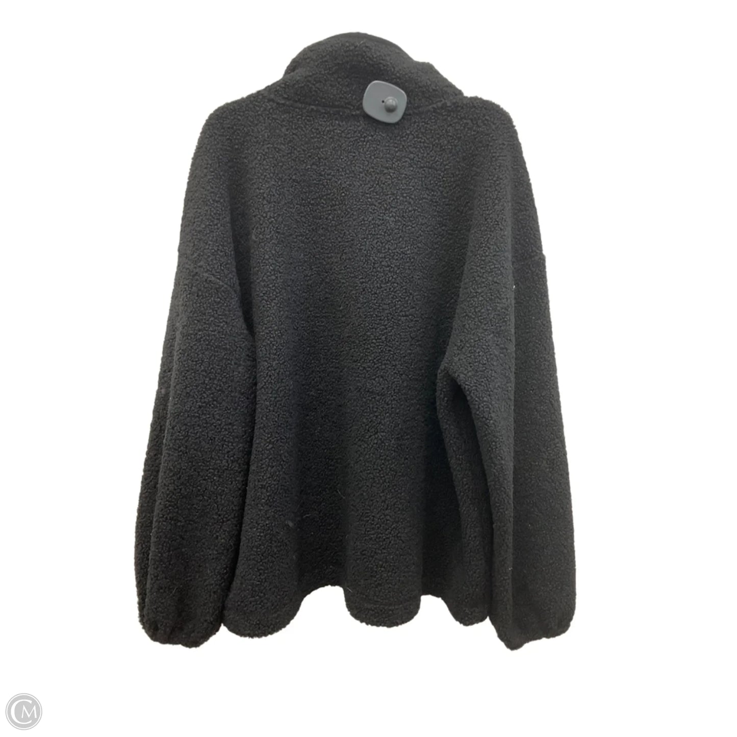 Jacket Fleece By Loft In Black, Size: Xl