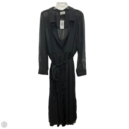 Dress Party Long By Torrid In Black, Size: 3x