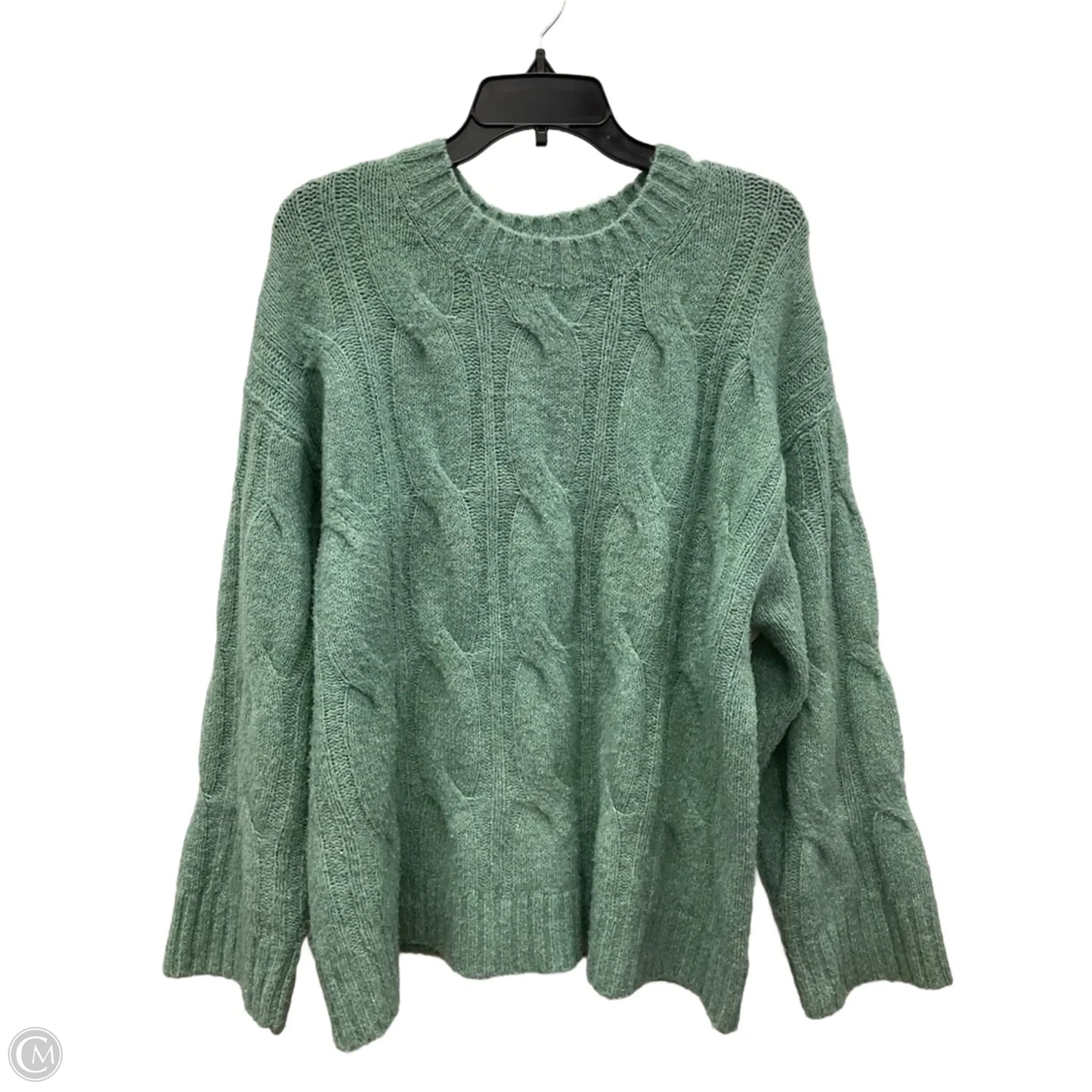 Sweater By American Eagle In Green, Size: L
