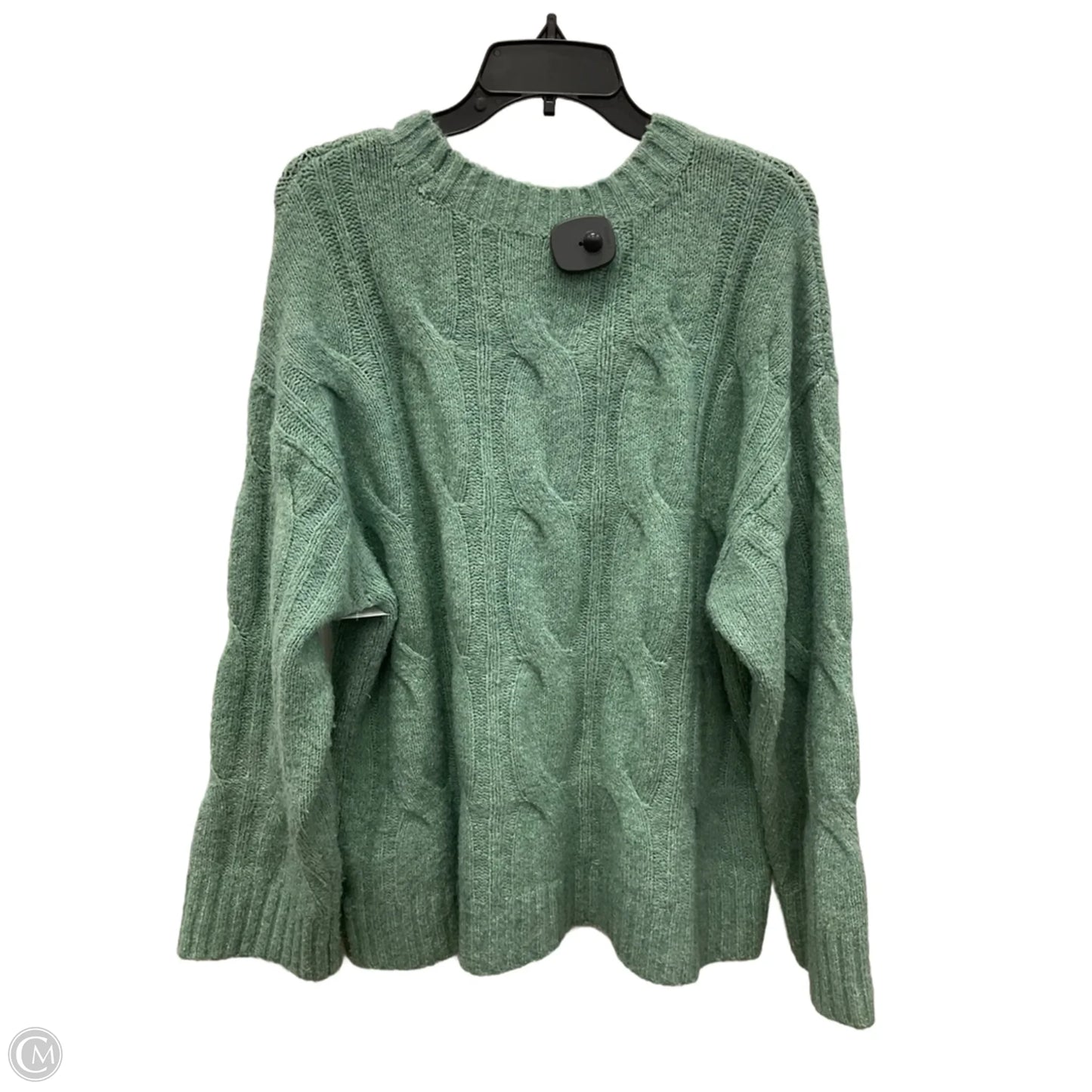 Sweater By American Eagle In Green, Size: L
