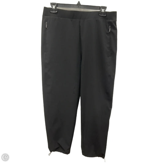 Athletic Pants By Chicos In Black, Size: S