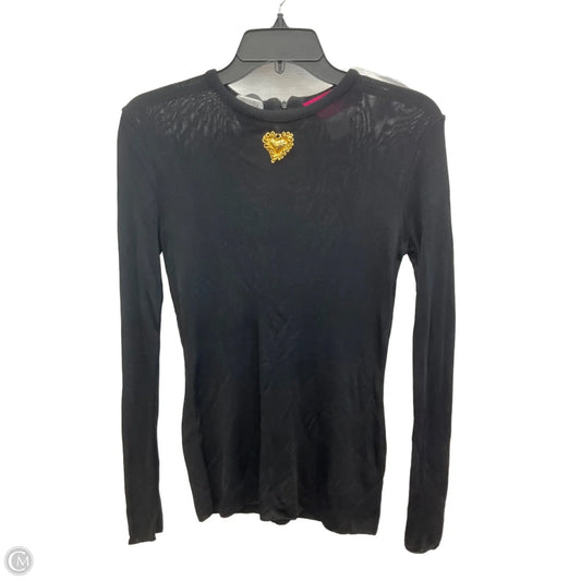 Top Long Sleeve By Cma In Black, Size: M