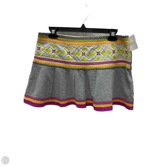 Skirt Mini & Short By Free People In Geometric Pattern, Size: 10