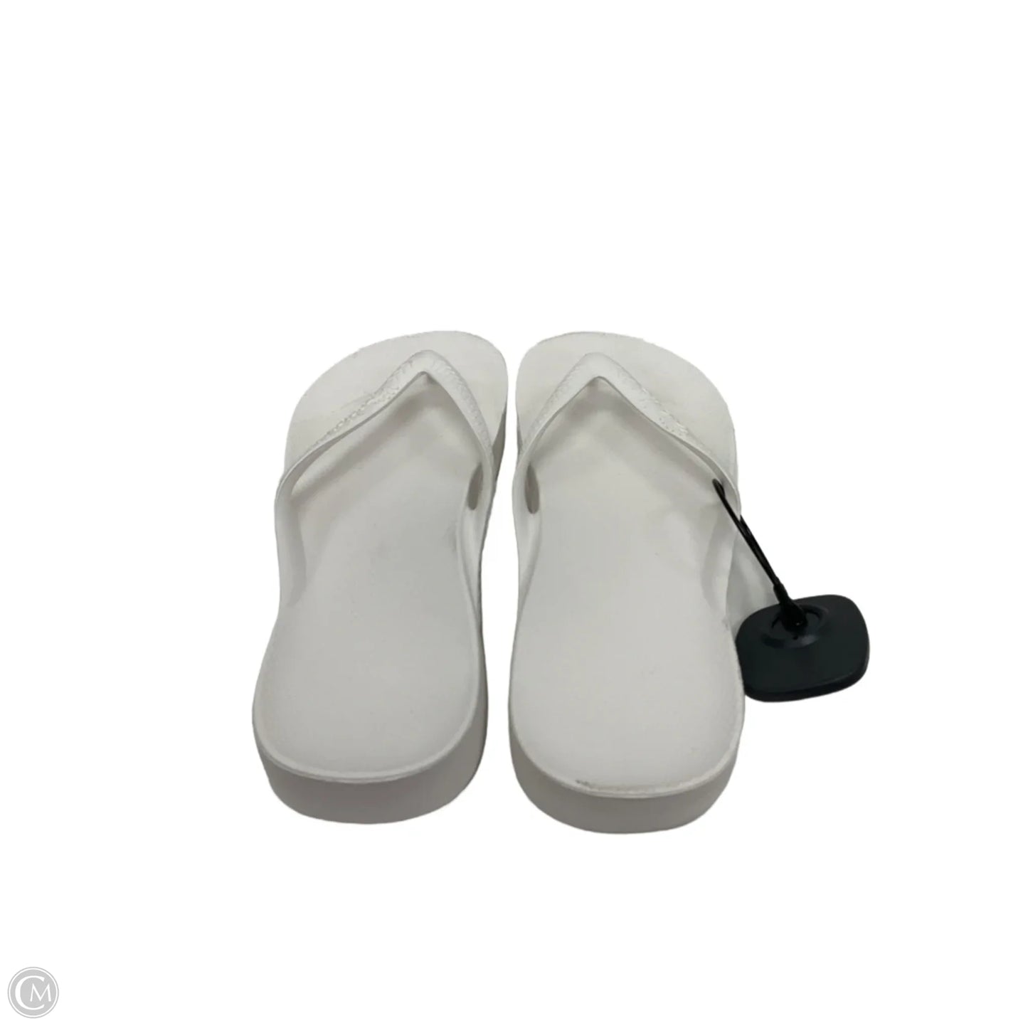 Sandals Flip Flops By Cmb In White, Size: 7